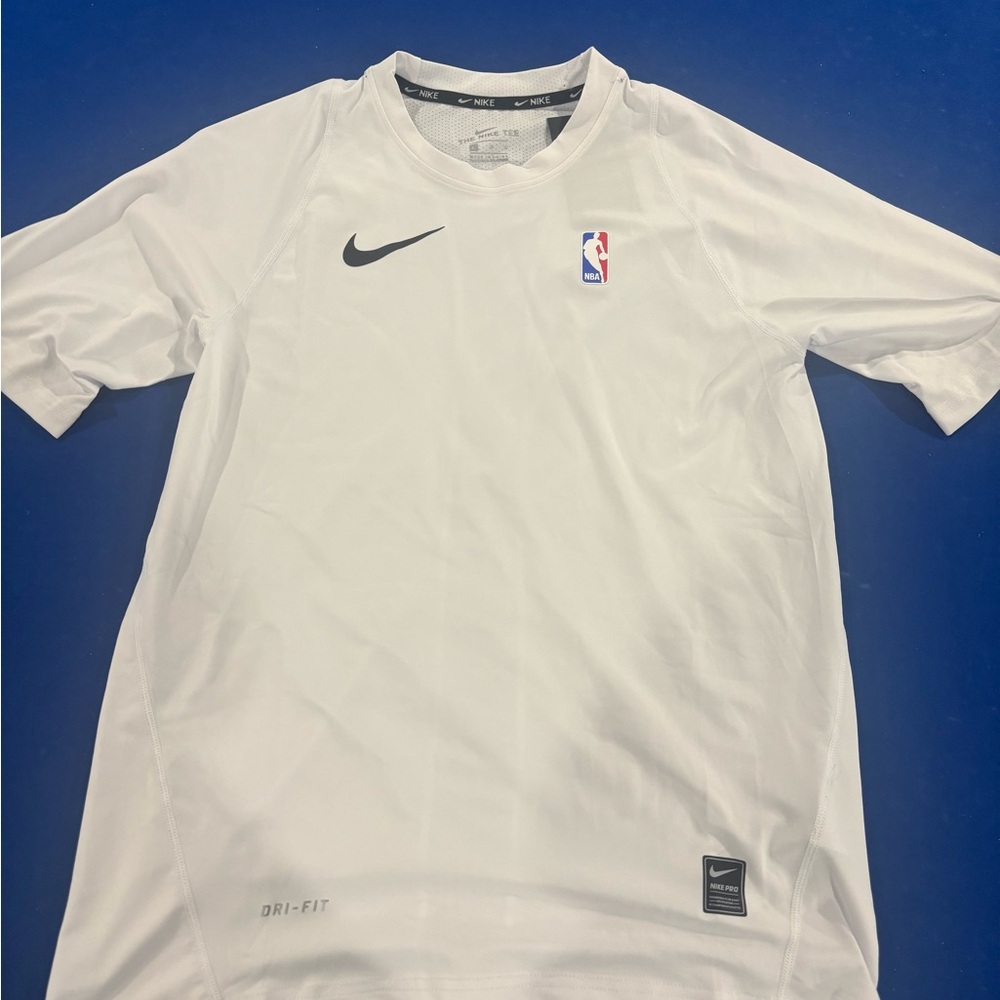 Nike White NBA Dri-FIT Performance Tee